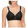 PLAYTEX reggiseno senza ferretto classico CRISS CROSS 165 NERO pizzo forte soste