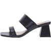 Francesco milano Ciabatta Pelle Donna Nero E14-01a-ne