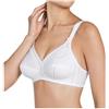 TRIUMPH reggiseno senza ferretto DOREEN+COTTON 01 N cotone BIANCO coppe da B a G