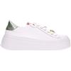 Gio+ Sneakers 100% pelle Donna Bianco Pia150
