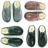 LOREN ciabatte chiuse donna pelle M2884 predisposta plantare estraibile ZEBRA LU