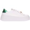 Gio+ Sneakers 100% pelle Donna Bianco Pia158
