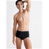 SLOGGI 2 Slip Uomo Sloggi Basic Maxi con Elastico Esterno in Strech Cotton