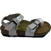 Birkenstock Sandalo Birko flor Bambino Rosa Taormina