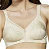 TRIUMPH reggiseno senza ferretto DOREEN+COTTON 01 N cotone NUDO BEIGE coppa D