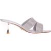 Albano vanity Sandalo Ecopelle Donna Argento 6723