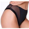 PLAYTEX LOVABLE slip di controllo midi 10251 INVISIBLE GENEROUS NEW FIT NERO microfibra