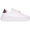Gio+ Sneakers 100% pelle Donna Bianco Pia164
