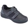 BENEXA morbide scarpe pelle elasticizzate 9095 GRIGIO 2 strappi plantare sottopi