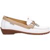 Mephisto Mocassino 100% pelle Donna Bianco Doris butterfly