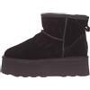Woz? Tronchetto Camoscio Donna Nero 3167