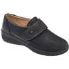 BENEXA morbide scarpe pelle elasticizzate 7118 NERO strappo plantare sottopiede