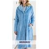 Barandi Abbigliamento BARANDI vestaglia pile donna MONICA-32 lunga invernale bottoni tasche cintura CE