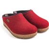 HAFLINGER pantofole KRIS PAPRIKA 711056042 feltro di lana cotta fondo sughero go