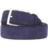 Alberto luti Cinture Camoscio/pelle Uomo Blu 9-35