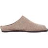 Haflinger Ciabatta Lana Uomo Beige scuro Soft