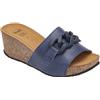 DR.SCHOLL Dr SCHOLL ciabatte zatteroni sandali eleganti RAVELLO ZEPPA 1 fascia CATENA BLU