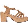 Pons quintana Sandalo 100% pelle Donna Beige 9926.000