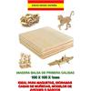 2 Pezzi Di Legno Balsa Modelli Di Aerei Case Delle Bambole Maquette Fai Da Te