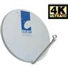 Galaxy ANTENNA SATELLITARE PARABOLA + LNB GALAXY 100CM IN ACCIAIO SEGNALE IN 4K SKY
