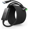 Cavo Link 5M, Compatibile Con Meta Oculus Quest 3S Quest 3 2 1 Pro, Pico 4 Ultra