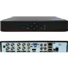 RVT SECURITY DVR 8 canali NVR IP ibrido 5MP XVR 6 IN 1 H265 CLOUD XMEYE CON HDD fino a 2TB