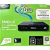 tivùsat DECODER HD TIVÙSAT CON SCHEDA INCLUSA SATELLITARE DIGIQUEST TI9