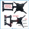 Bravo Staffa per TV 13 19 32 40 42 pollici Supporto a muro da parete Braccio LCD LED e