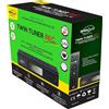 Decoder Digitale Terrestre 2024 Digiquest Twin Tuner Rec Decoder DVB-T2 HEVC H.2