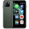 XS11 2.5In Cena Mini Smart Phone, Cellulare Sbloccato Android 6.0 1GB 8GB Rom 20