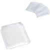 VETRINEINRETE 100 bustine trasparenti in pvc con aletta di chiusura per cd dvd dvx
