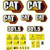 KIT ADESIVI MINI ESCAVATORE CATERPILLAR 301.5