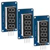 Gotrays 3 x display a LED compatibili con il modulo di visualizzazione a 7 segmenti e 4