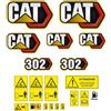 KIT ADESIVI MINI ESCAVATORE CATERPILLAR 302