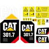 KIT ADESIVI MINI ESCAVATORE CATERPILLAR 301.7 CR