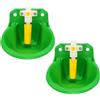 Gotrays Set di 2 abbeveratoi automatici in plastica per capre, pecore, mucche e bovini