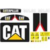 KIT ADESIVI MINI ESCAVATORE CATERPILLAR 301.8 C