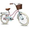 GERONI BICI BICICLETTA RAGAZZA GERONI RAINBOW 20'' POLLICI MTB MOUNTAIN BIKE ROSA