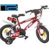 Dino Bikes MTB 12" Dino Bikes su Sfera Ruota Libera Gomme Gonfiabili 3-5 anni