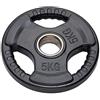 Disco dischi 28 mm peso pesi in ghisa GOMMATI per palestra 1 2 5 10 15 20 25 kg
