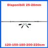 Bilanciere da palestra 25 28 mm 120 150 180 200 220 cm per dischi in ghisa pesi