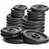 domyos Disco Dischi ghisa Pesi per Palestra con foro 28 mm da 1kg 2kg 5kg 10kg 20kg gym