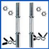 manubri da palestra pesi set manubrio 25 28 mm per peso ghisa + FERMA DISCHI