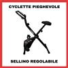 cyclette pieghevole magnetica professionale da camera ciclette RICHIUDIBILE