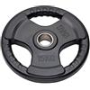Disco dischi 28 mm peso pesi in ghisa GOMMATI per palestra 1 2 5 10 15 20 25 kg