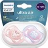 Senza Marca/Generico Philips Avent SCF085/02 Ciuccio Ultra Air 0-6 Mesi Confezione da 2 pz