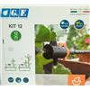 G.F. GARDEN IRRIGAZIONE KIT GOCCIA A GOCCIA PER IRRIGARE FINO A 12 VASI G.F. GARDEN KIT 12