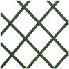 Masterbrico Traliccio Estensibile in Plastica PVC verde Balcone Terrazzo Rampicanti Giardino