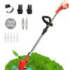 Gotrays Tagliabordi a batteria, tagliabordi a 12 V con 2 batterie da 2000 mAh e 1 batter