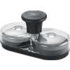 Weber Pressa per mini hamburger Weber 6485 Accessori Barbecue Cucina Doppio stampo